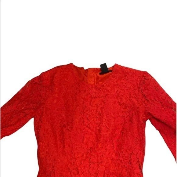 H&M Red Lace Mini Dress - Picture 6 of 10